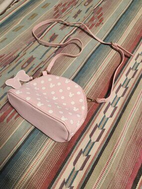 Disney Minnie Mouse Pastel/Baby Pink Crossbag Purse